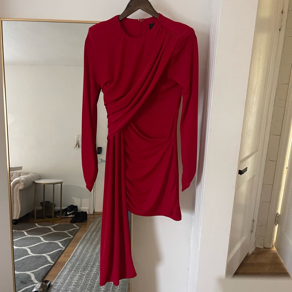 Michael Costello X Revolve Red Dress
